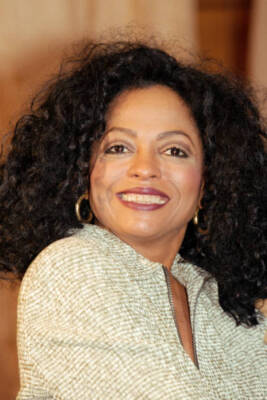 Diana Ross Attends The World Music Awards On May 8 1996 In Monaco - Old Photo 1