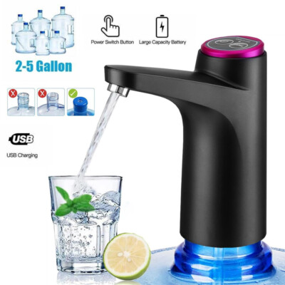 Water Bottle Switch Pump Universal Electric Automatic Jug Dispenser 5 ...