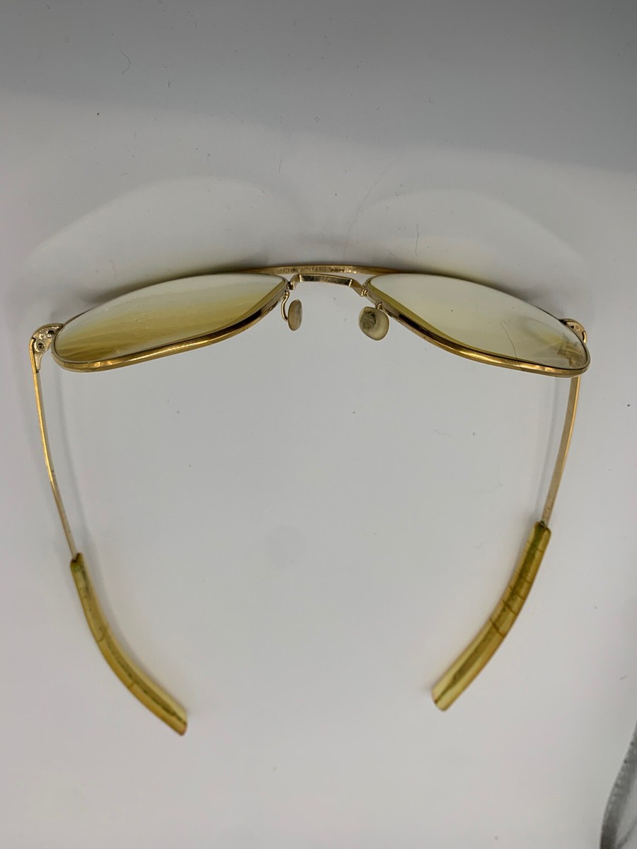 Vintage Command USA 23K Gold Pilot Aviator Eyeglasses | eBay