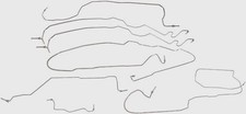01-02 Silverado 2500hd Stainless Brake Line Kit Crew Cab 78 Short Bed 919-138