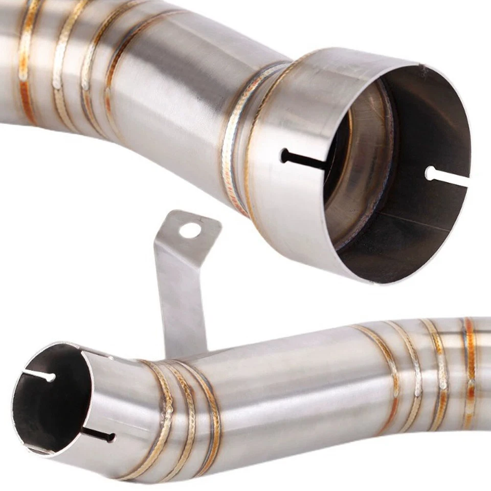 Sistema de escape tubo de enlace de conexión media para Kawasaki VERSYS 1000 KLZ1000 2012-2018 Foto 3 de 3