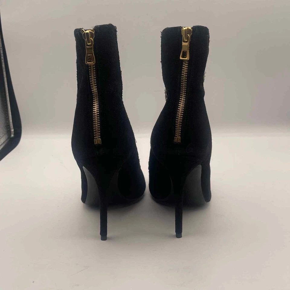 Botas Balmain x H&M Peep-Toe Tacón Cuentas Cristal Talla EU 39 / EE. UU. 8 Foto 3 de 4