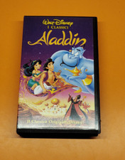 Videocassetta VHS  WaltDisney "Aladdin" anno 1994