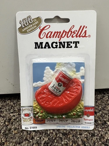 Campbell's Magnet Arjon 1997 Collector Series Tomato Soup  51669 NEW