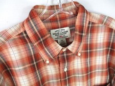 Ralph Lauren Jeans Co. Men's Size M 100 Cotton Short Sleeve Button-Front Shirt