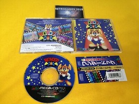 WONDER DOG  SEGA  MEGA CD MEGADRIVE  SPINE CARD