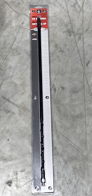 RoadPro 2' Fiberglass CB Antenna Whip 1000 Watts Black RPPS-2B New