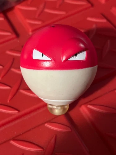 Voltorb Spin Top Burger King Pokemon Toy Nintendo 1999 3" Vintage