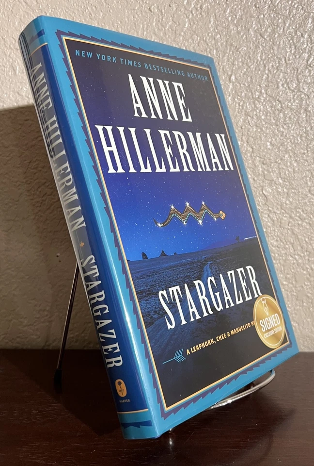 SIGNED ~ STARGAZER by Anne Hillerman (2021, Hardcover) 1st/1st - B&N Exclusive - Image 2 of 4