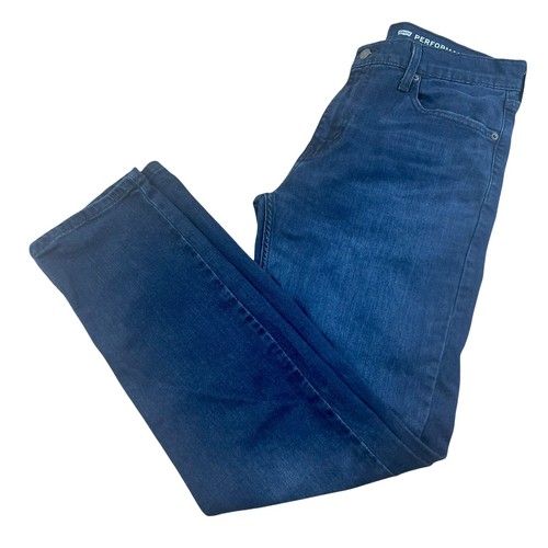 Levi's 502 Performance Mens Jeans Tag 33X32 Measure 33X30 Tapered Leg Blue  | eBay