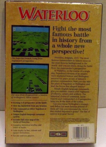 Waterloo by Strategic Simulations, Inc. for Atari ST - NEW - Picture 2 of 3