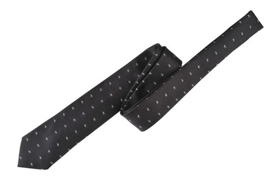 Givenchy Krawatte  GV65LS J1156  Geometrisch Schwarz    Seide