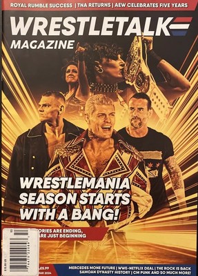 Wrestletalk Magazine March 2024 Wrestlemania Season Starts With A Bang 