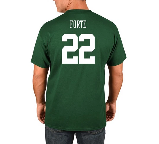 Men's Majestic New York Jets Matt Forte Name and Number Tee () Foto 2 de 2