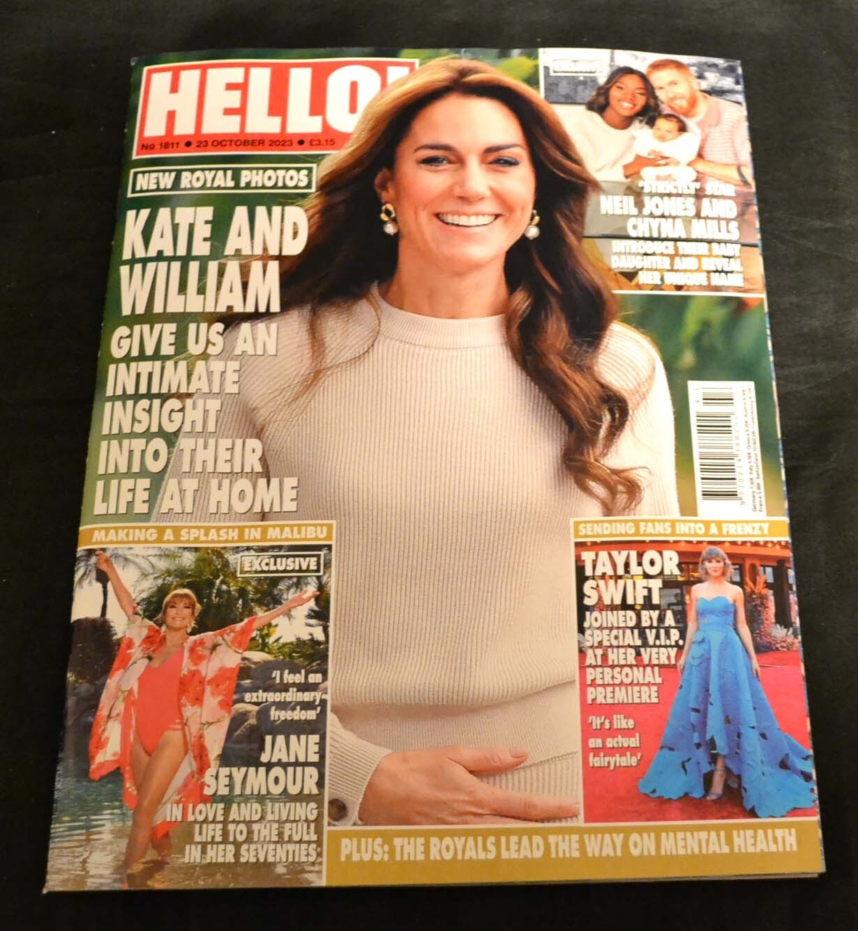 Hello! Magazine 23/10/23 Issue 1811 October 23rd 2023 Kate and William At Home