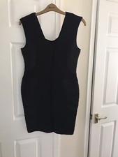 Zara Black Cocktail Dress, Size Large