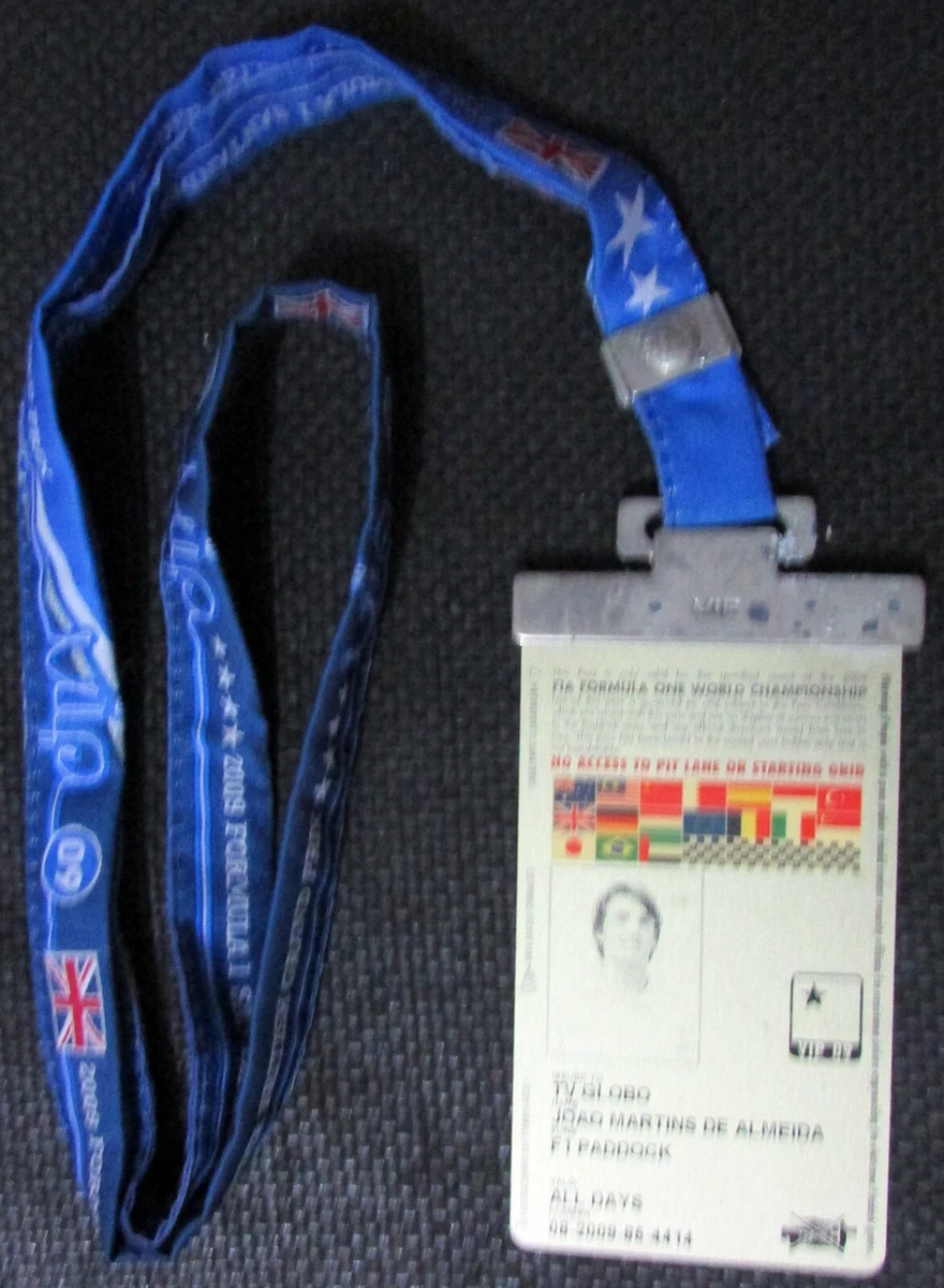 VIP TICKET FIA FORMULA ONE F1 2009 BRITISH GRAND PRIX PADDOCK