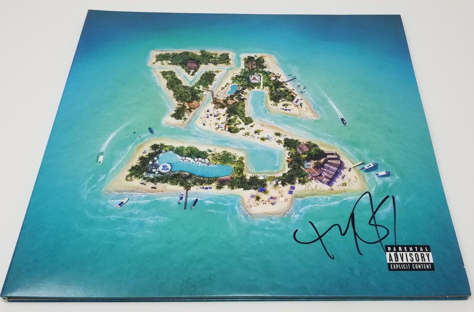 Regular dealer TY DOLLA $IGN signed auto Beach House Some reservation P Proof LP Sign Vinyl 3 2x