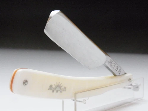 Rare! YASUHIRA HINODE J*apanese Straight Razor Shaving Sword #D-885