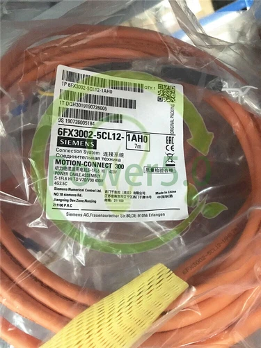 Siemens 6FX3002-5CL12-1AH0 V90 Motor 7m Power Cable New 1pcs