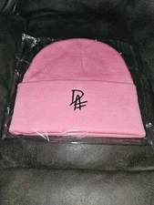 Pro Wrestling Crate Exclusive Darby Allin Pink Beanie Hat - All Elite AEW SEALED