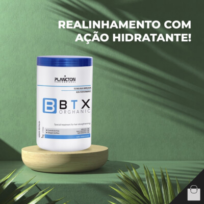 Plancton Btx Mask Orghanic Professional Hair Straightening