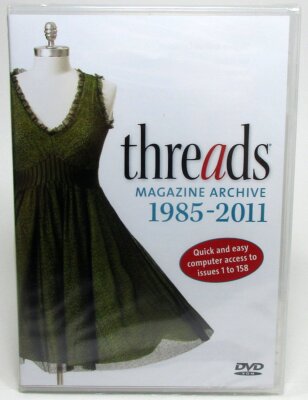 NEW Threads Magazine Archive 1985-2011 Issues 1-158 DVD Sewing DVD-ROM Sealed