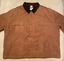 Lakeland Work Jacket 5XL- Flame Resistant Men’s Work Gear (HRC4) Lakeland/SZ-5XL