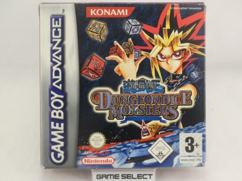 YU-GI-OH DUNGEONDICE MONSTERS GAME BOY ADVANCE GBA PAL DEU ITALIAN COMPLETE - Picture 1 of 6