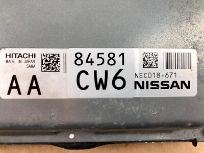 ファストマニュアルA 11 NISSAN SENTRA TRANSMISSION SHIFT CONTROL MODULE AUTO TCU
