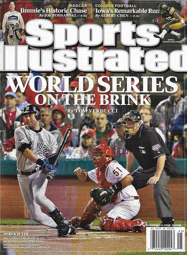 Sports Illustrated No Label On The Brink Derek Jeter