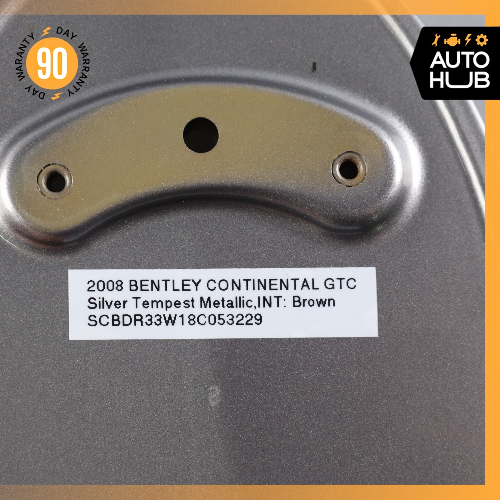 07-11 Bentley Continental GTC Fuel Filler Gas Tank Door Flap Lid OEM 46k