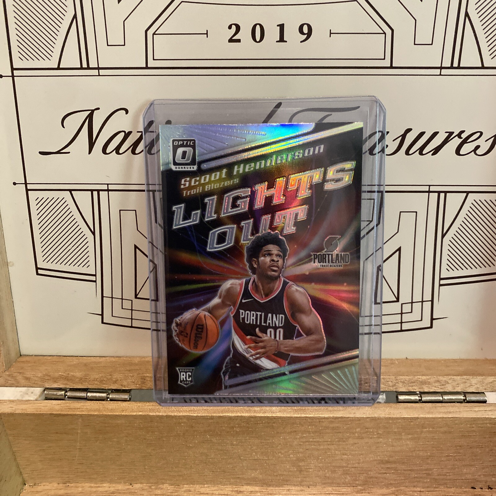 2023-24 Panini Donruss Optic Basketball Scoot Henderson Lights Out Holo SP
