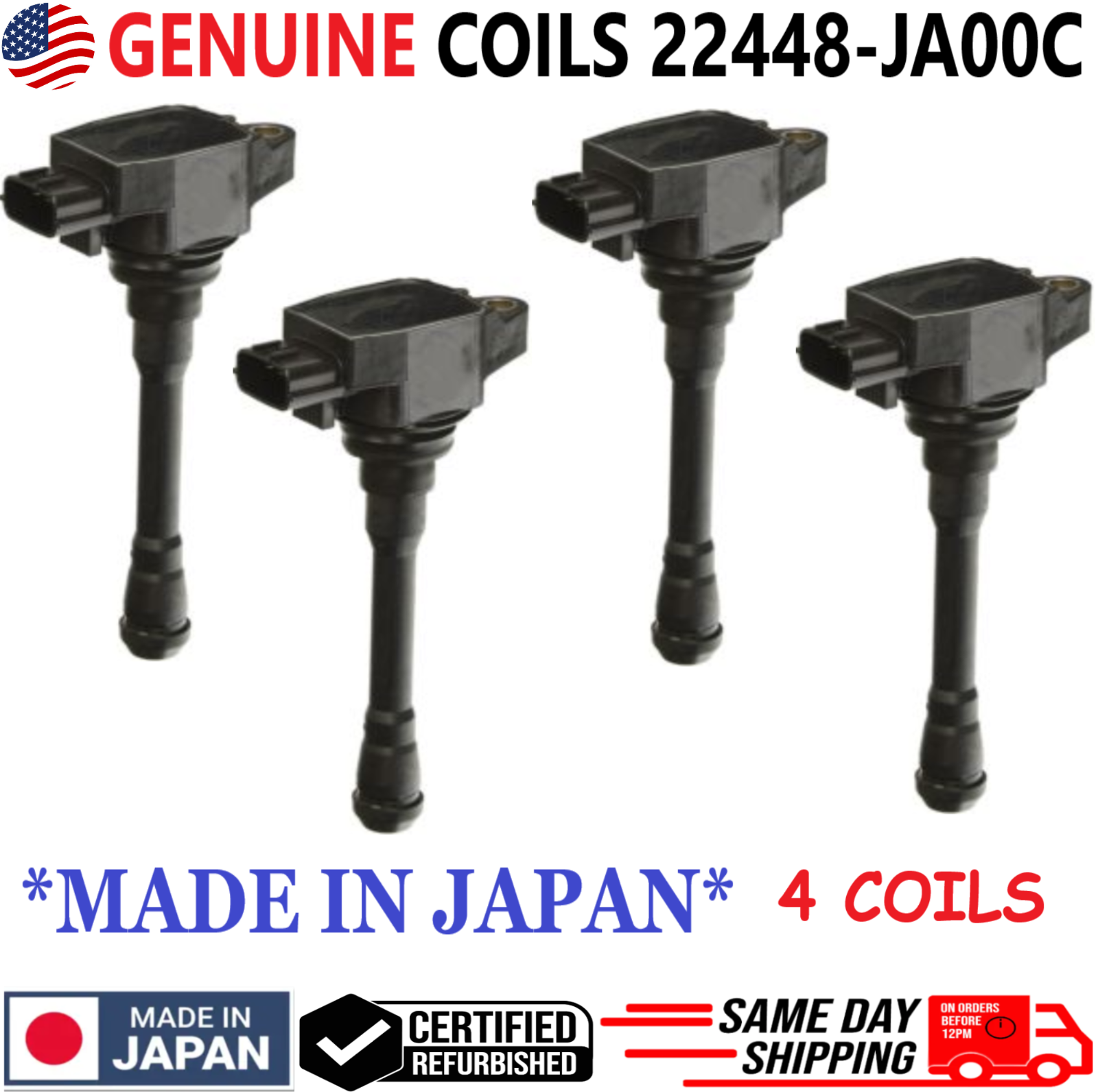 GENUINE NISSAN Ignition Coils For 20072019 Nissan & Infiniti I4 V8