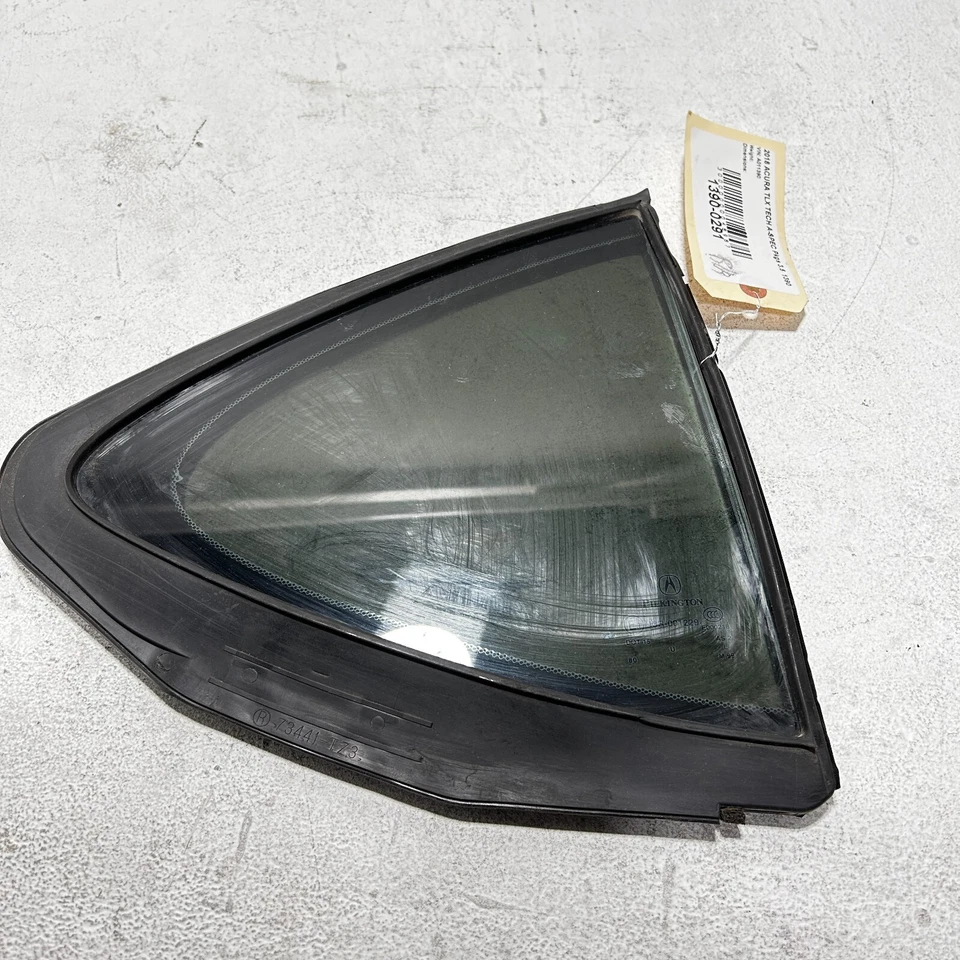 Cuarto trasero derecho pasajero lado ventana fija vidrio Acura TLX 2015-2020 OEM Foto 2 de 4