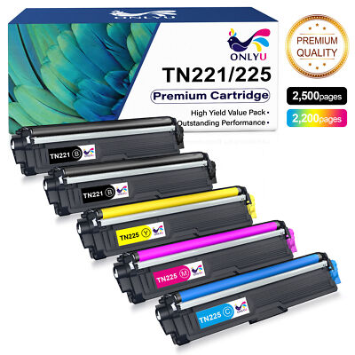 TN221 Toner Cartridge for Brother TN-225 HL-3170CDW HL-3140CW MFC-9130CW 9330CDW