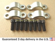 JCB BACKHOE - PROPSHAFT STRAP & SCREWS 4 PCS. (PART NO. 116/00525 & 826/00892)