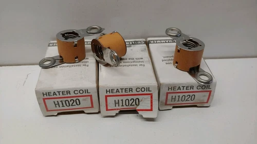 LOT OF (3) NEW OLD STOCK! CUTLER-HAMMER 1.42-1.7A HEATING ELEMENT COILS H1020