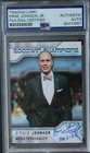 Ernie Johnson TNT Basketball Media Autographed 2023 Upper Deck Goodwin PSA