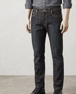 Trussardi Jeans Herren Jeans, Gr. 44 / 46, Vintage Y2K 90er/2000er Jahre, schwarz lo