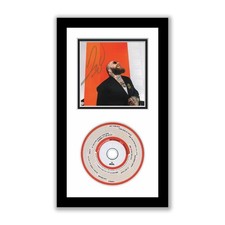 Teddy Swims Autographed Signed Framed CD I've Tried Everything But Therapy ACOA