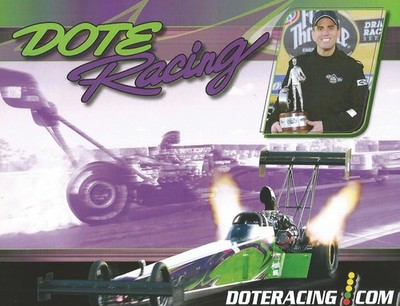 LARRY DIXON/ DOTE RACING  - TOP FUEL DRAGSTER  - NHRA handout - READ