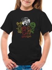 Colorful Sid the Science Kid - Themed Retro Neon Character Youth's T-shirt