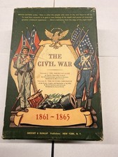 The Civil War 1861-1865 Complete 2 Volume Box Set 1956 Illustrated Slipcase