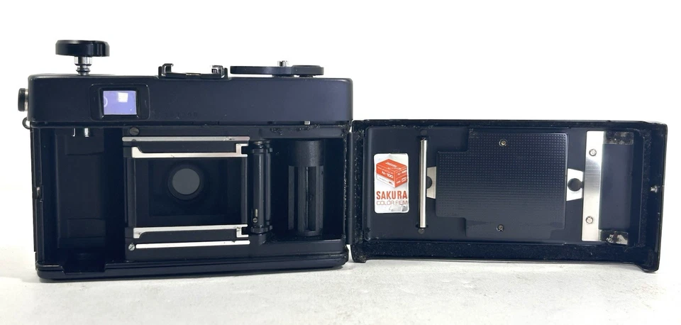 Konica C35 automático • Hexanon 38 mm f2,8 lente telémetro 35 mm cámara fotográfica Japón Foto 2 de 4