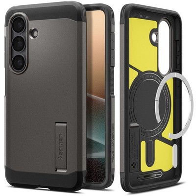 Handyhülle für Galaxy S26 Plus Spigen Case Cover Schutzhülle Etui Hülle Grau