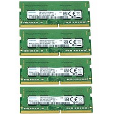 Samsung 32GB 4X8GB DDR4 2133MHZ PC4-17000 SODIMM Memory Ram M471A1K43BB0-CPB