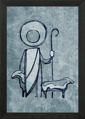Hand drawn vector illustration or d Framed Wall Art Poster Canvas Print Picture
