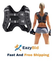 Prodigen Weighted Vest for Women and Men 8 12 16 20 25 30 Lbs with Reflective St