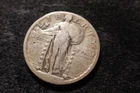 1923-S Weak Date Standing Liberty Quarter The 3 Shows NJX